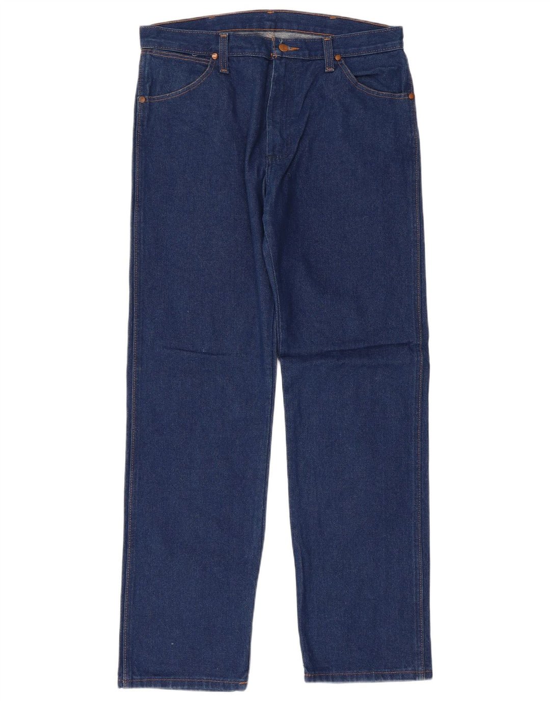 Ανδρικό τζιν κανονικό ίσιο Wrangler W33 L32 Μπλε βαμβακερό