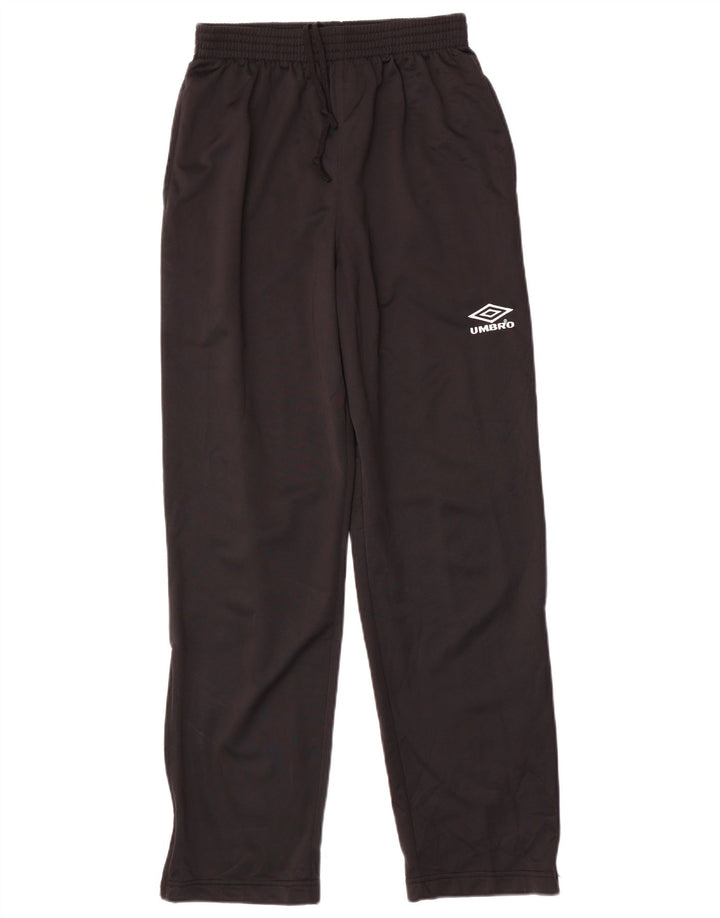 Ανδρική φόρμα Umbro Παντελόνι μεσαίο μαύρο πολυεστέρα