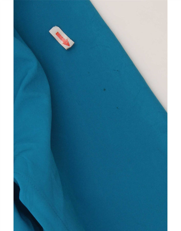 Ανδρικό μπουφάν βροχής με κουκούλα North Face UK 40 Large Blue