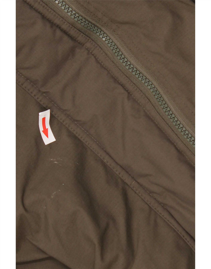 Superdry Γυναικείο Μπουφάν Windbreaker Graphic UK 14 Medium Khaki
