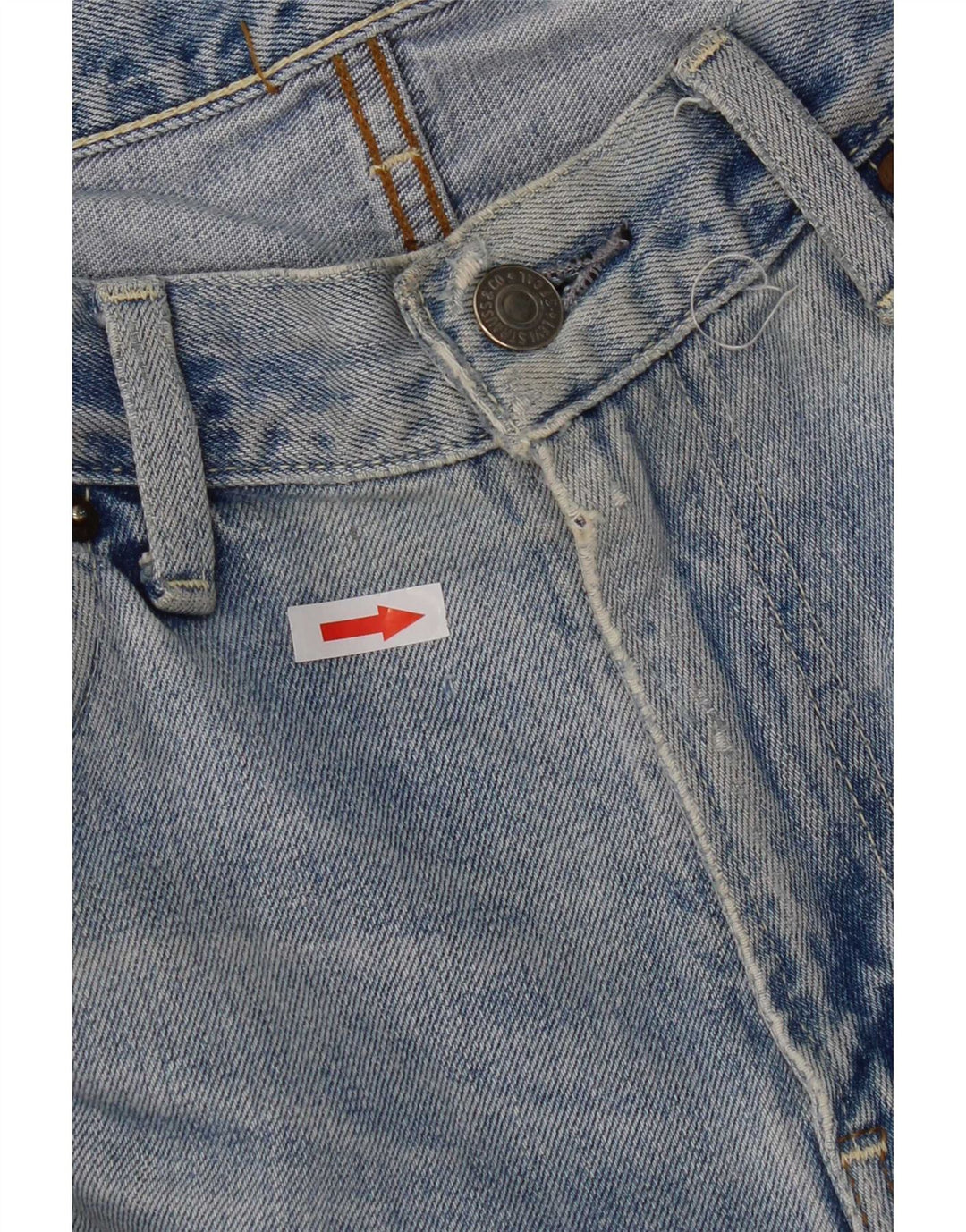 Levi's Mens 503 Distressed Straight Jeans W32 L33 Blue