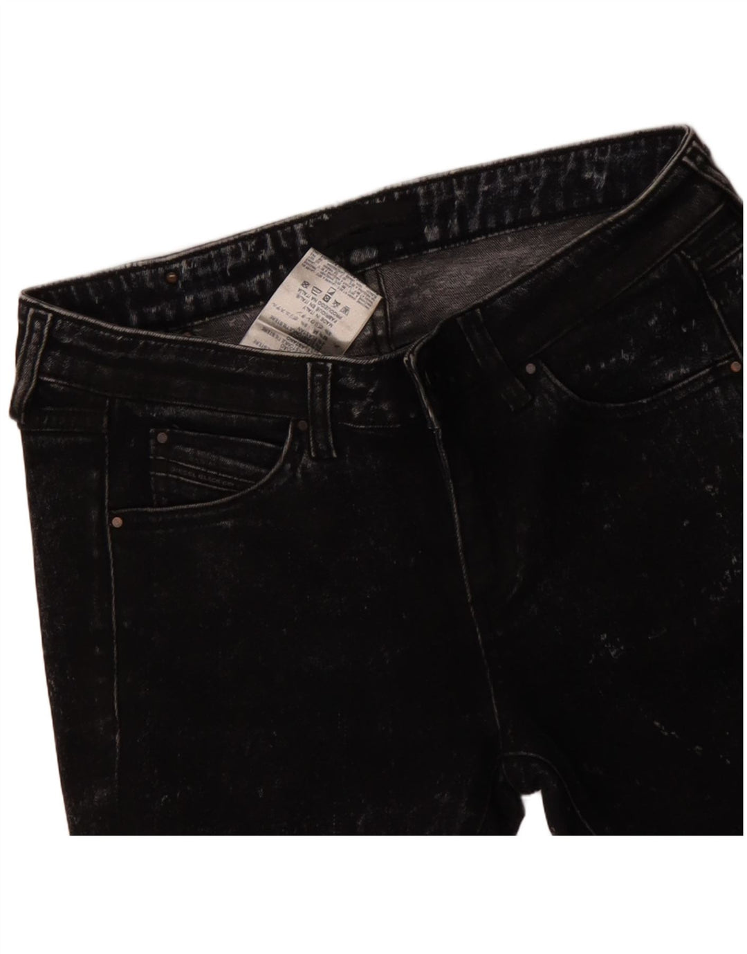 DIESEL Γυναικείο Skinny Jeans W28 L33 Μαύρο βαμβακερό