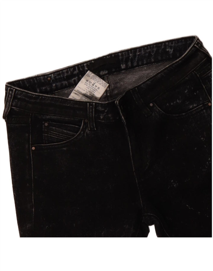 DIESEL Γυναικείο Skinny Jeans W28 L33 Μαύρο βαμβακερό