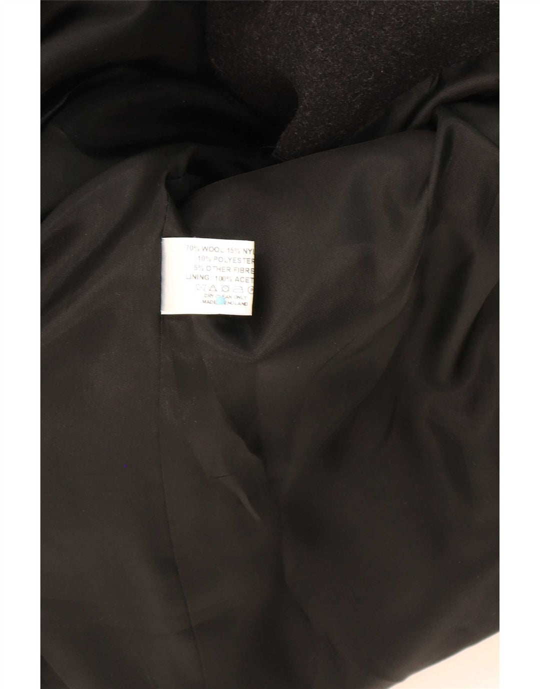 Helene Berman Γυναικείο Πανωφόρι Blarney UK 12 Medium Black Wool