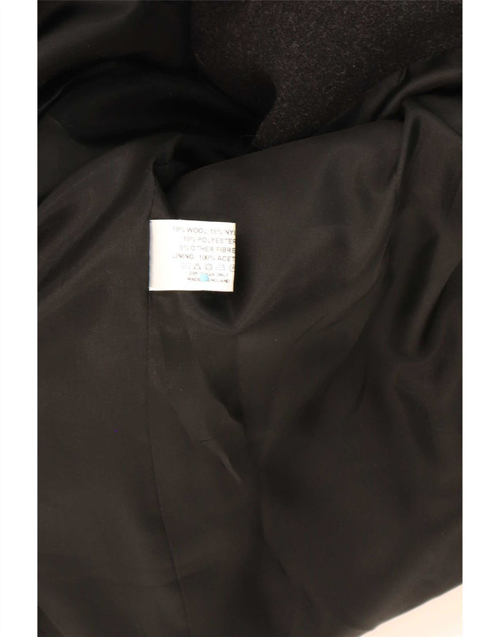 Helene Berman Γυναικείο Πανωφόρι Blarney UK 12 Medium Black Wool