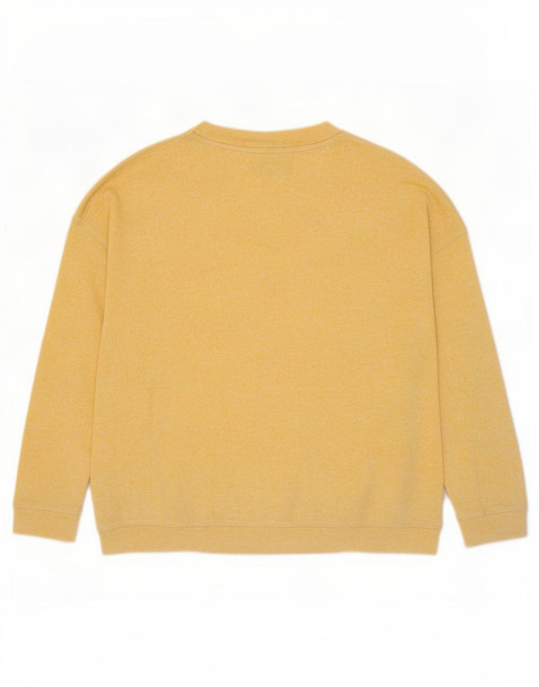 Marks & Spencer Γυναικεία φούτερ με μανίκια 3/4 Jumper UK 16 Large Yellow