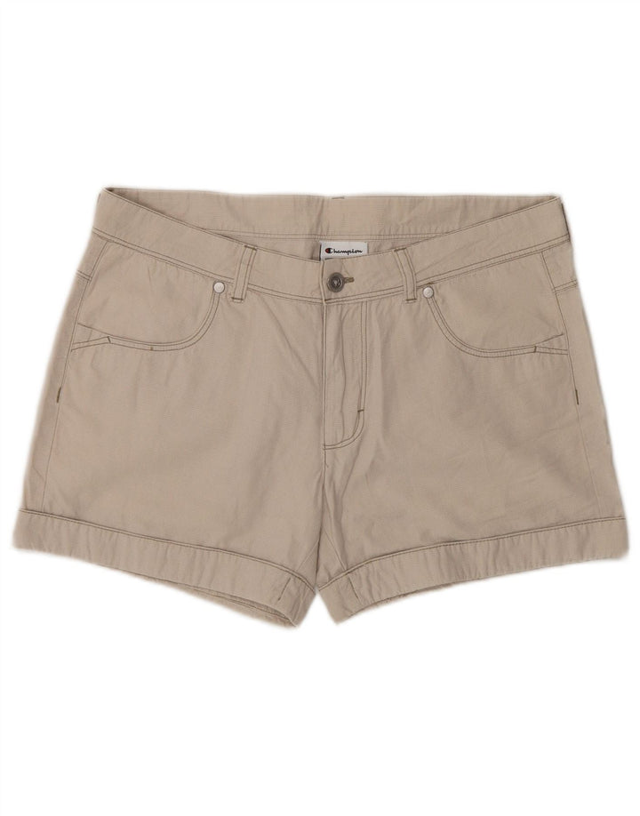 Champion Γυναικείο Casual Σορτς Medium W30 Beige Houndstooth