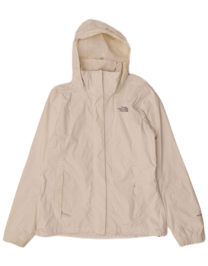 The North Face γυναικείο μπουφάν βροχής με κουκούλα UK 14 Medium White Nylon