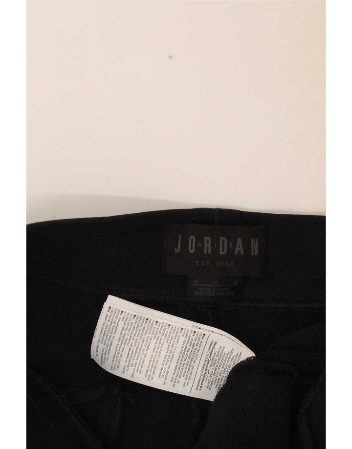 Ανδρική φόρμα γραφικής φόρμας Jordan Joggers μεσαίο μαύρο βαμβακερό