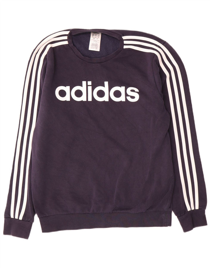 Ανδρικό φούτερ Adidas Jumper Medium Navy Blue Polyester
