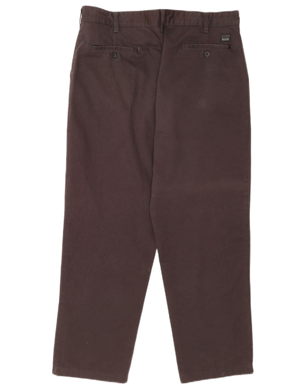 Mash Ανδρικό ίσιο παντελόνι Chino IT 54 2XL W36 L29 Γκρι βαμβακερό