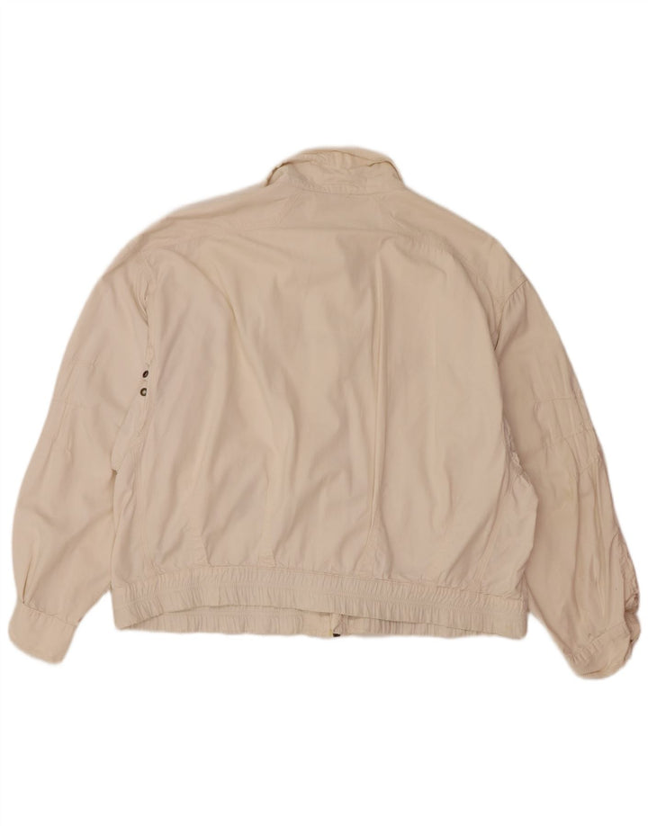 Ανδρικό Ciao Bomber Jacket IT 48 Medium Off White Βαμβακερό