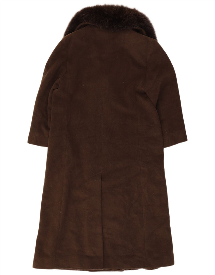 Γυναικείο Πανωφόρι Marella Oversized UK 10 Μικρό καφέ παρθένο μαλλί