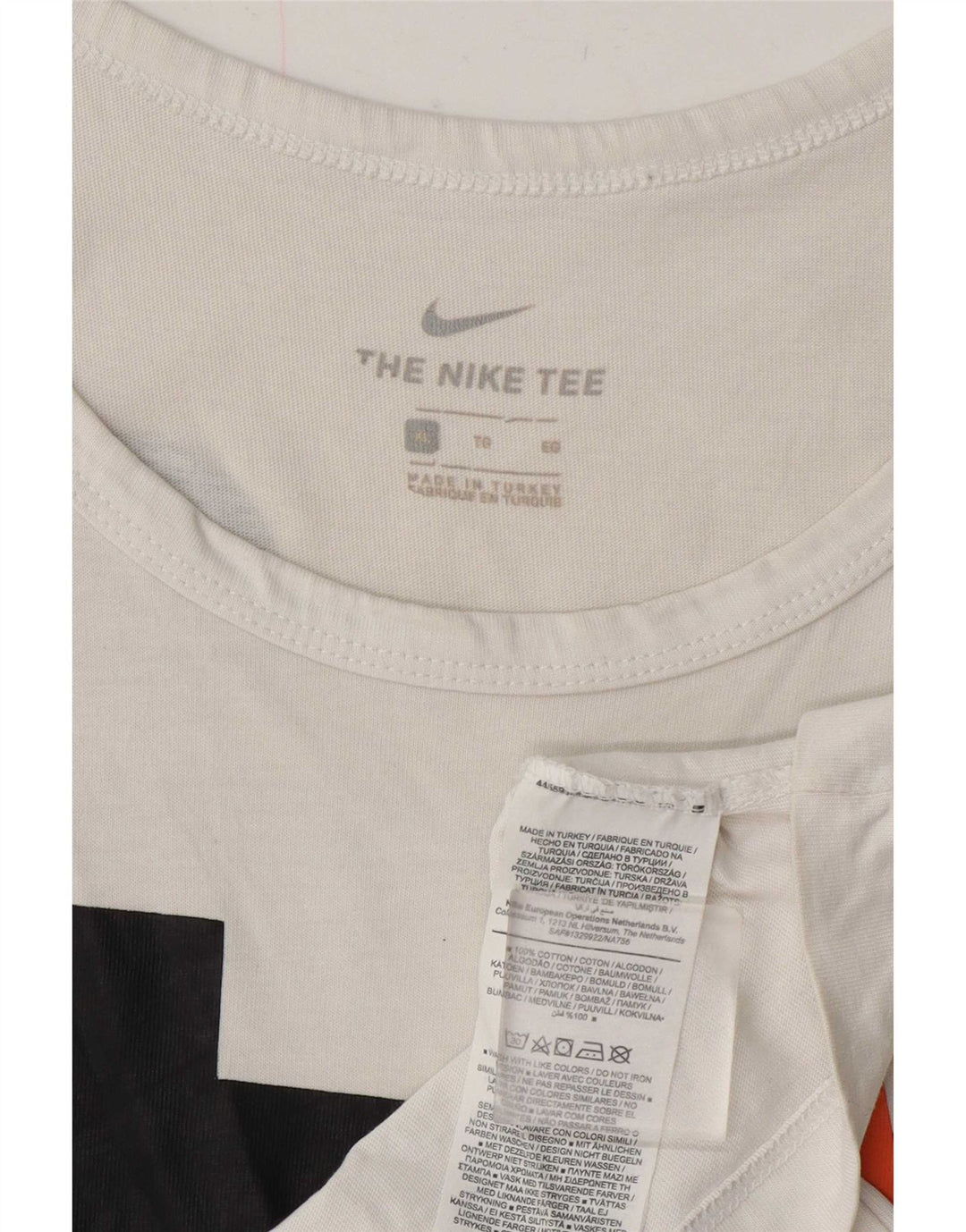 Ανδρικό γραφικό γιλέκο Nike XL Λευκό βαμβακερό