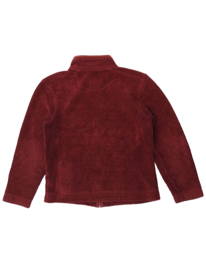Marks & Spencer Ανδρικό Fleece Jacket UK 36 Small Burgundy