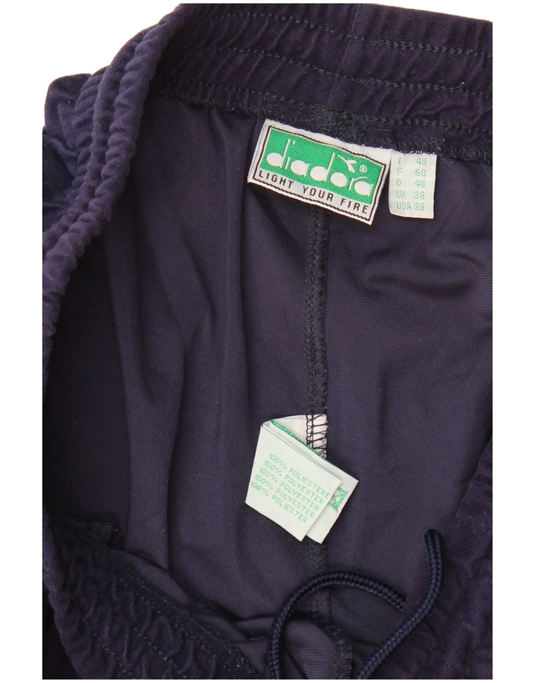 DIADORA Ανδρική φόρμα παντελόνι UK 38 Medium Navy Blue Polyester