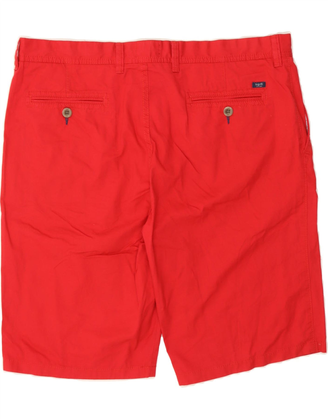 BUGATTI Mens Chino Shorts W38 L12 Red Cotton Vintage Bugatti and Second-Hand Bugatti from Messina Hembry 