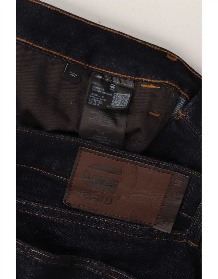 Ανδρικό Slim Jeans G-Star W35 L30 Navy Blue Cotton