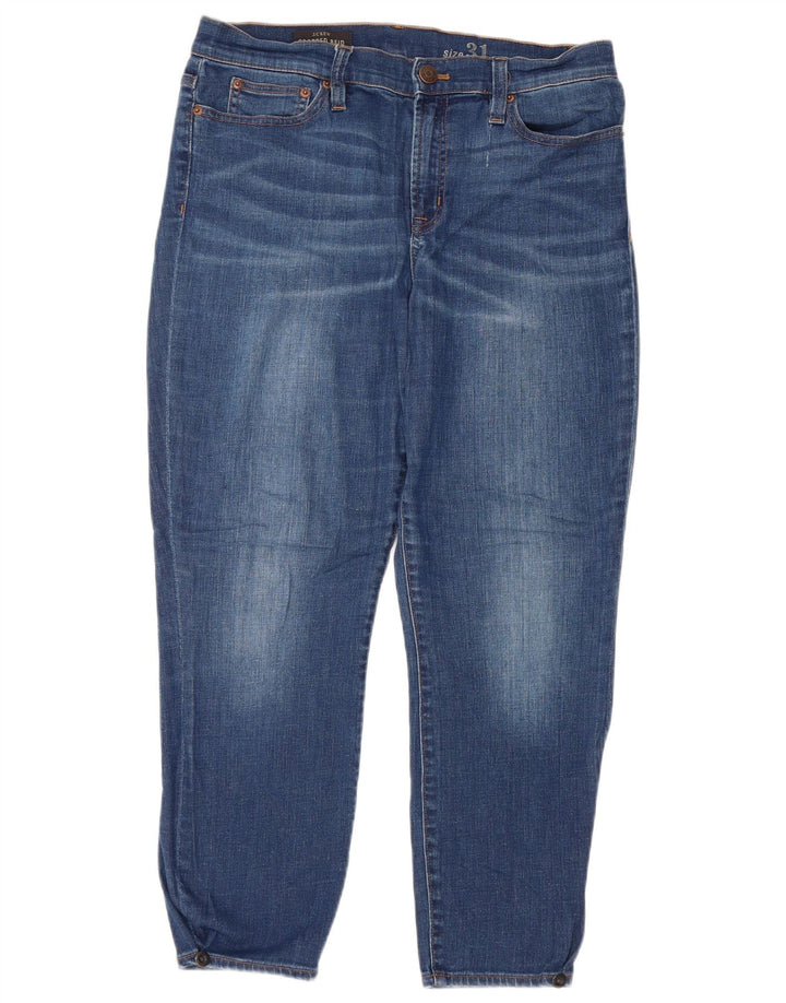 J. Crew Womens Reid Cropped Jeans W31 L26 Blue