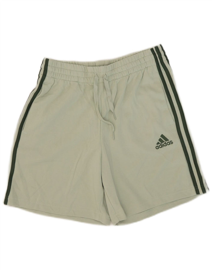 Ανδρικό αθλητικό σορτς Adidas, μεσαίο πράσινο βαμβακερό