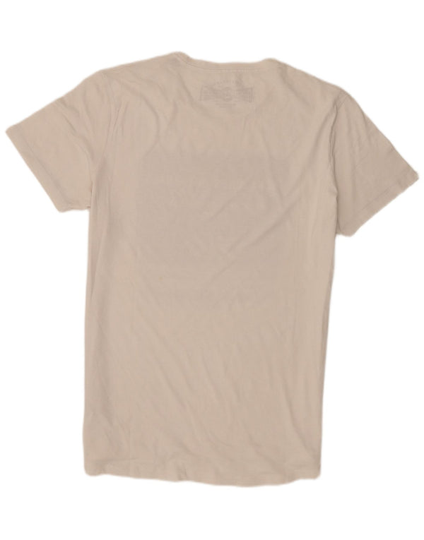 Jack & Jones Ανδρικό γραφικό T-Shirt Top XL Λευκό βαμβακερό