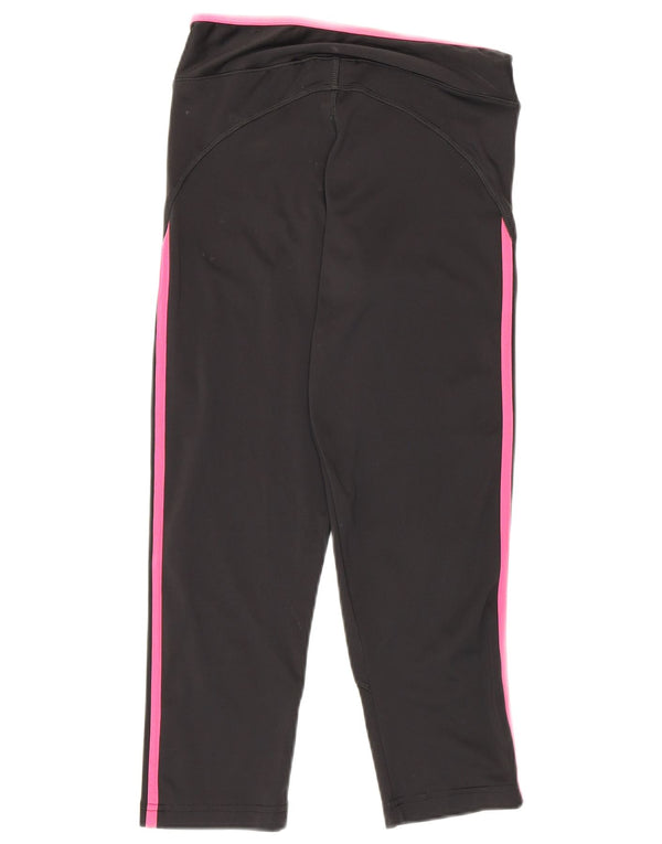 Adidas Γυναικεία κολάν Capri Climalite UK 8 Small Black Polyester