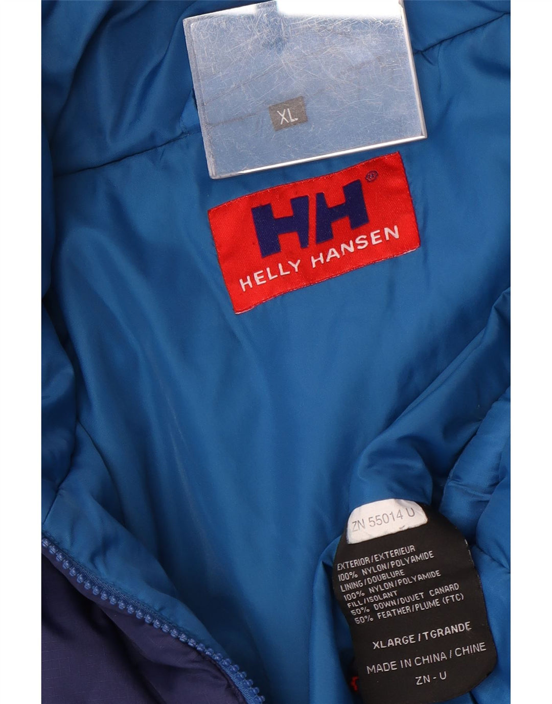 Helly Hansen Ανδρικό μπουφάν με επένδυση UK 42 XL Blue Colorblock Nylon