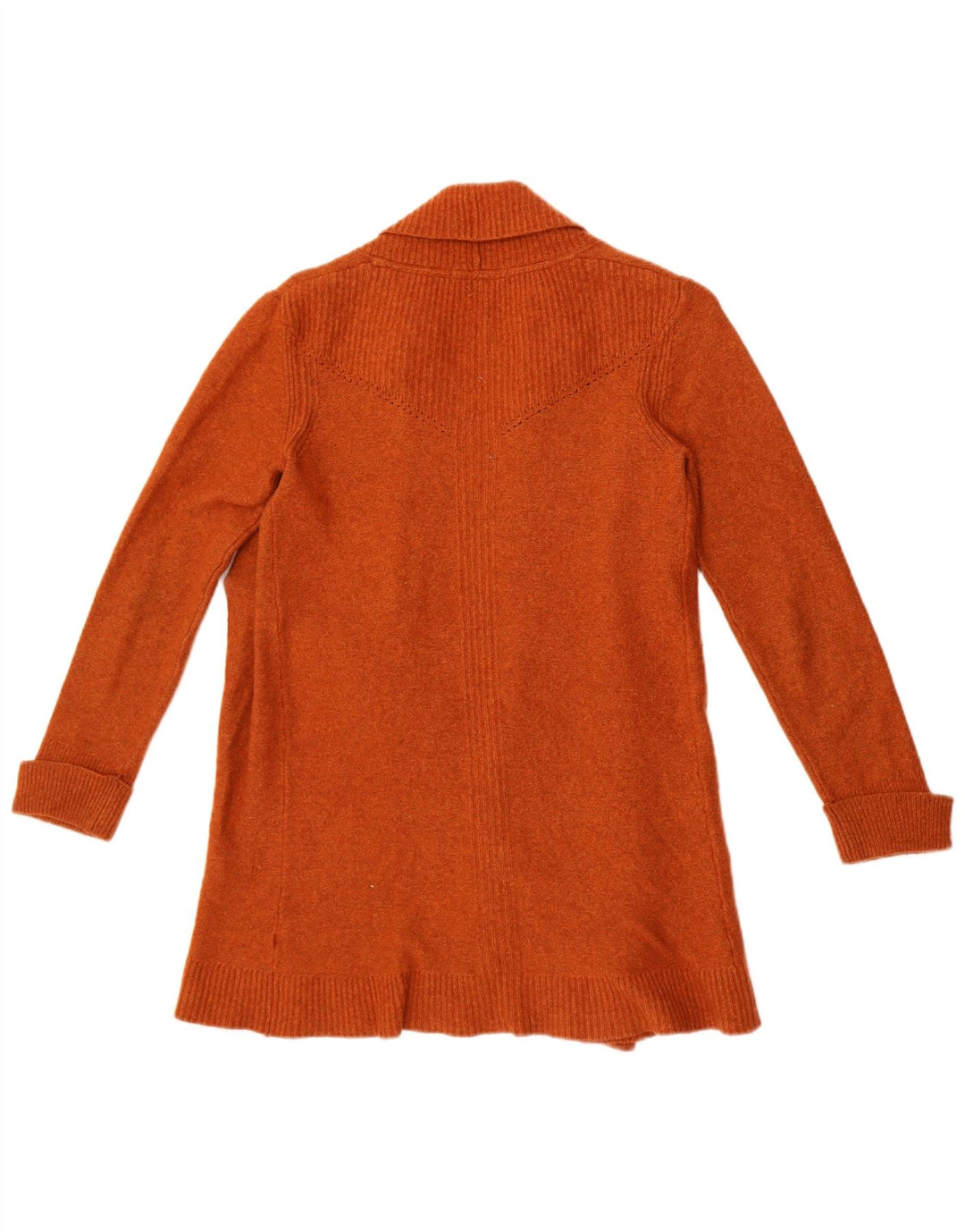 White Stuff Γυναικείο ανοιχτό πουλόβερ UK 10 Small Orange Nylon