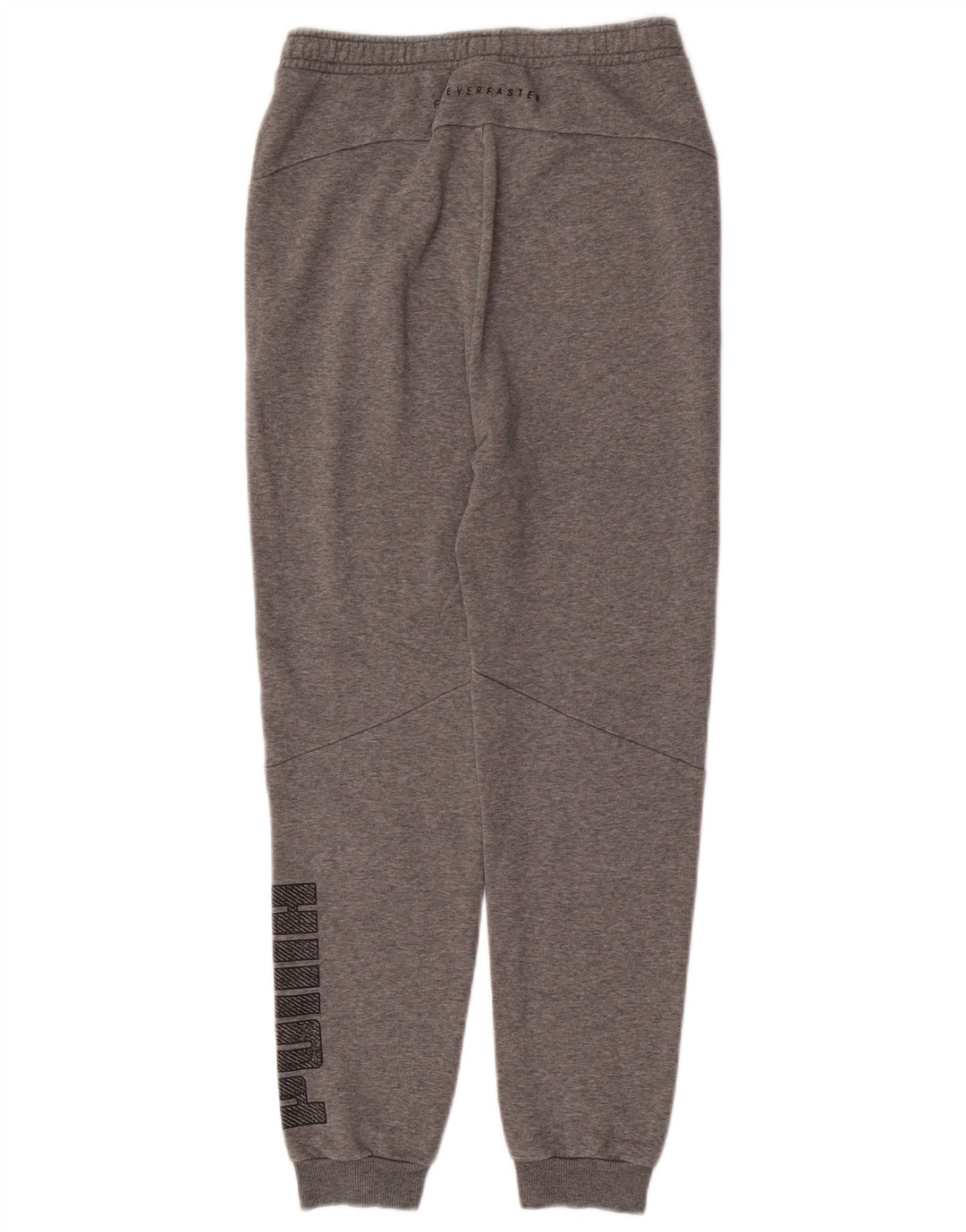 PUMA Boys Graphic Tracksuit Trousers Joggers 13-14 Years Grey