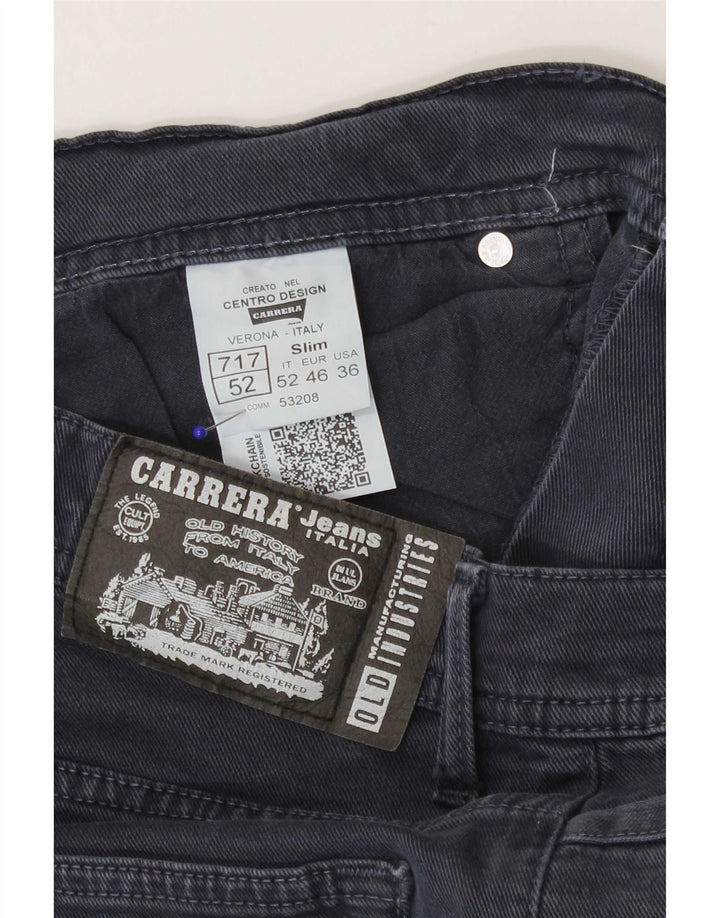 Carrera Ανδρικό 717 Slim Jeans W36 L30 Γκρι βαμβακερό