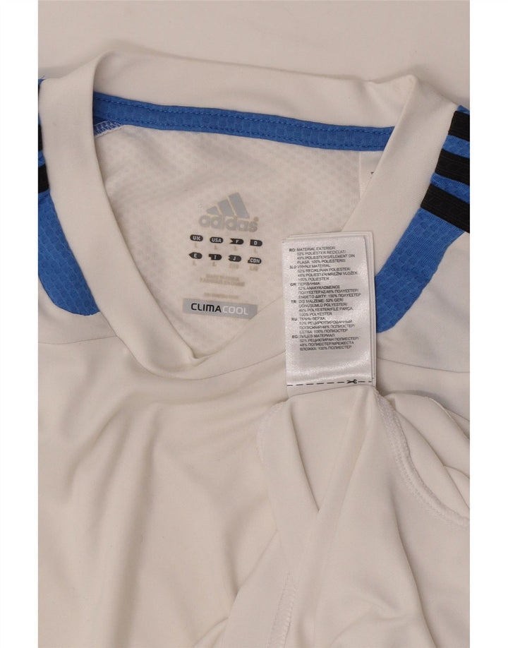Adidas Ανδρικό γιλέκο Climacool Top Large White Colourblock Πολυεστέρας