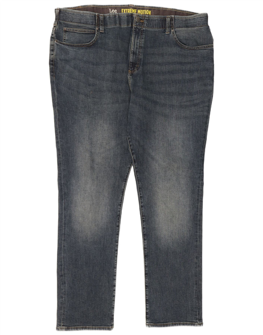 Lee Mens Extreme Motion Straight Jeans W46 L34 Μπλε βαμβακερό