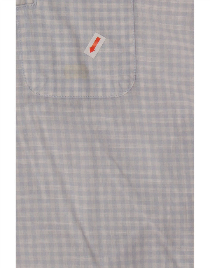DIESEL Mens Regular Fit Shirt Large Blue Gingham Cotton Vintage Diesel and Second-Hand Diesel from Messina Hembry 