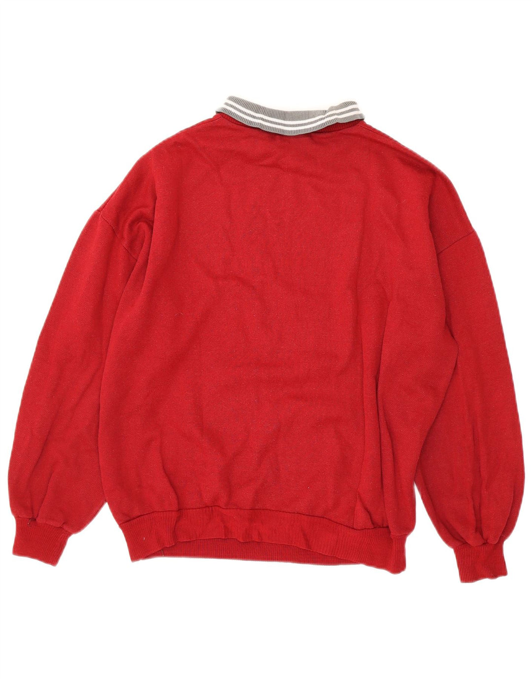 Γυναικείο γραφικό φούτερ EXPRESS Oversized Jumper UK 14 Medium Red
