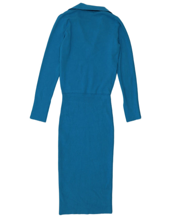 Reiss Γυναικείο Petite Bodycon Φόρεμα UK 10 Small Blue