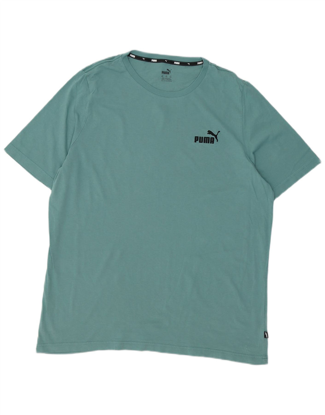Ανδρικό T-Shirt PUMA Top 2XL Μπλε βαμβακερό