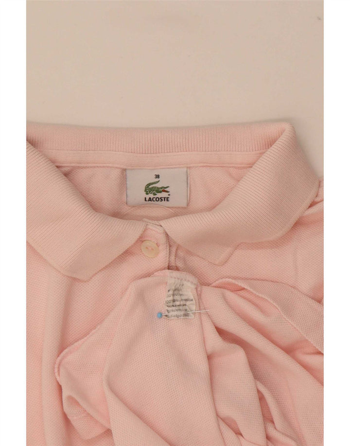 Γυναικείο πουκάμισο Polo Lacoste Νούμερο 38 Μεσαίο Ροζ Βαμβακερό