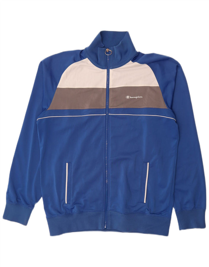 Ανδρική φόρμα Champion Top Jacket XL Blue Colourblock