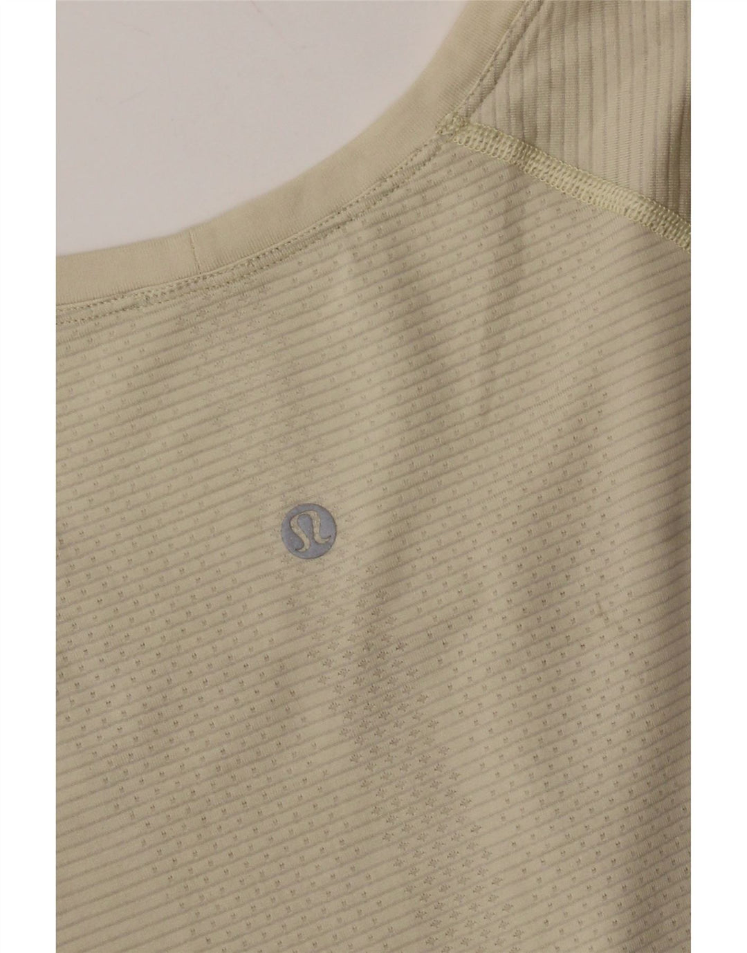 Lululemon Γυναικείο T-Shirt Top UK 16 Large Beige