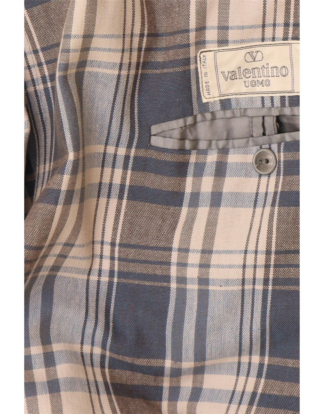 Valentino Ανδρικό σακάκι σακάκι με 2 κουμπιά UK 40 Large Grey