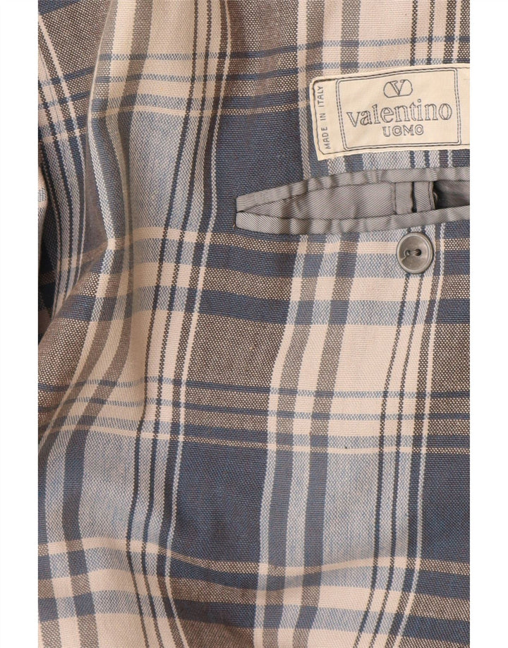 Valentino Ανδρικό σακάκι σακάκι με 2 κουμπιά UK 40 Large Grey