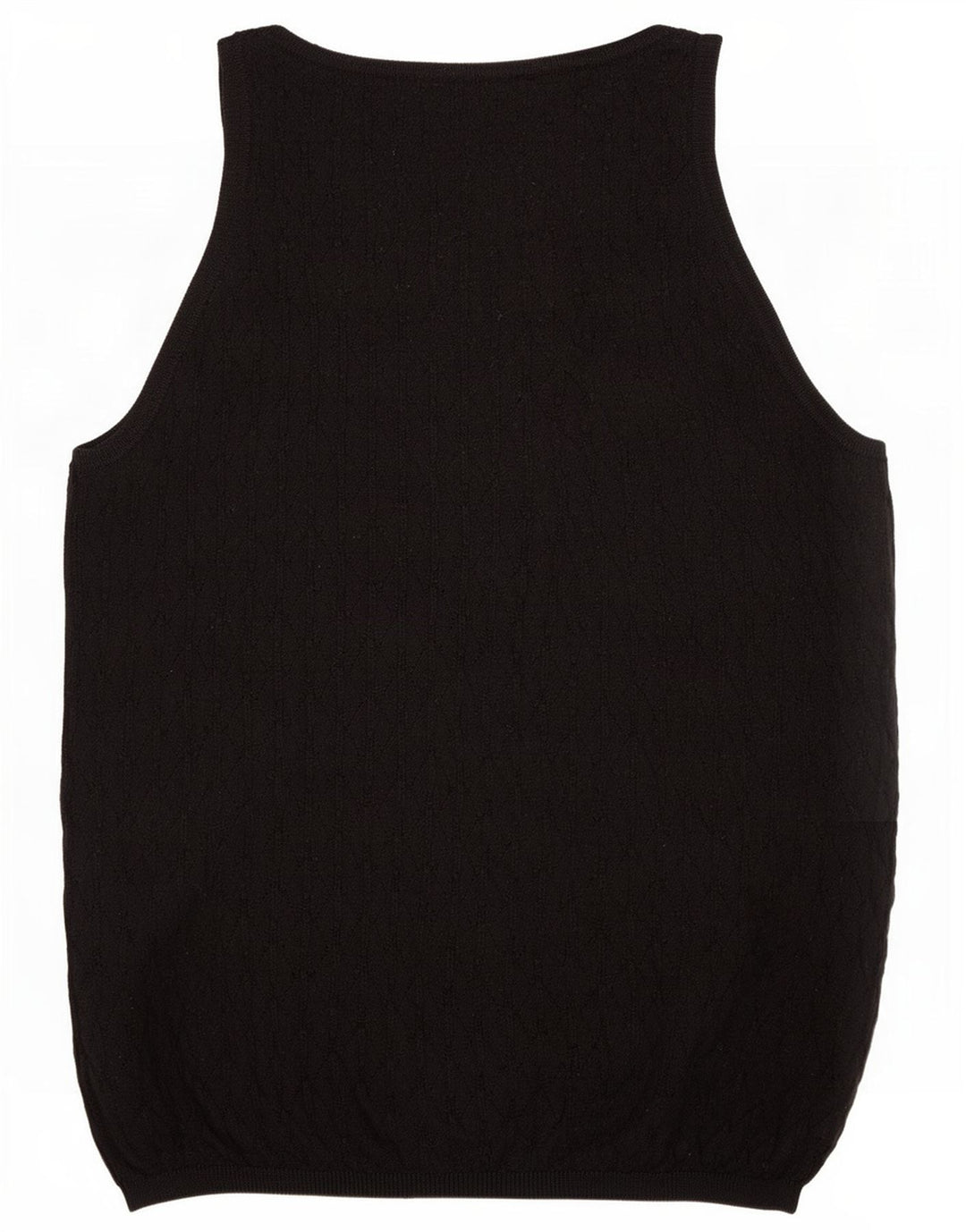Zara Γυναικείο Γιλέκο Tank Top UK 12 Medium Black Polyester