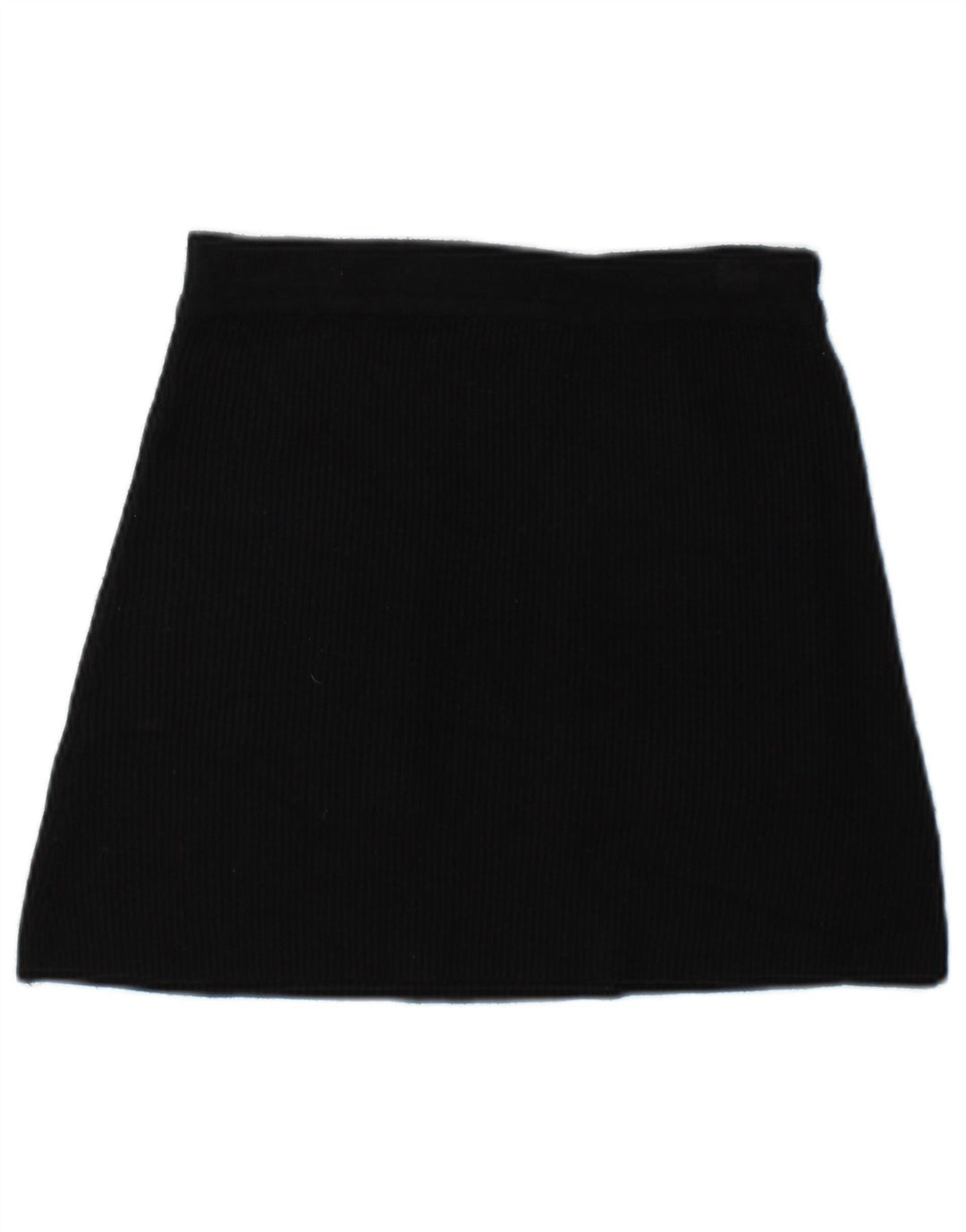 Zara Γυναικεία Πλεκτή Μίνι Φούστα Small W26 Black Viscose