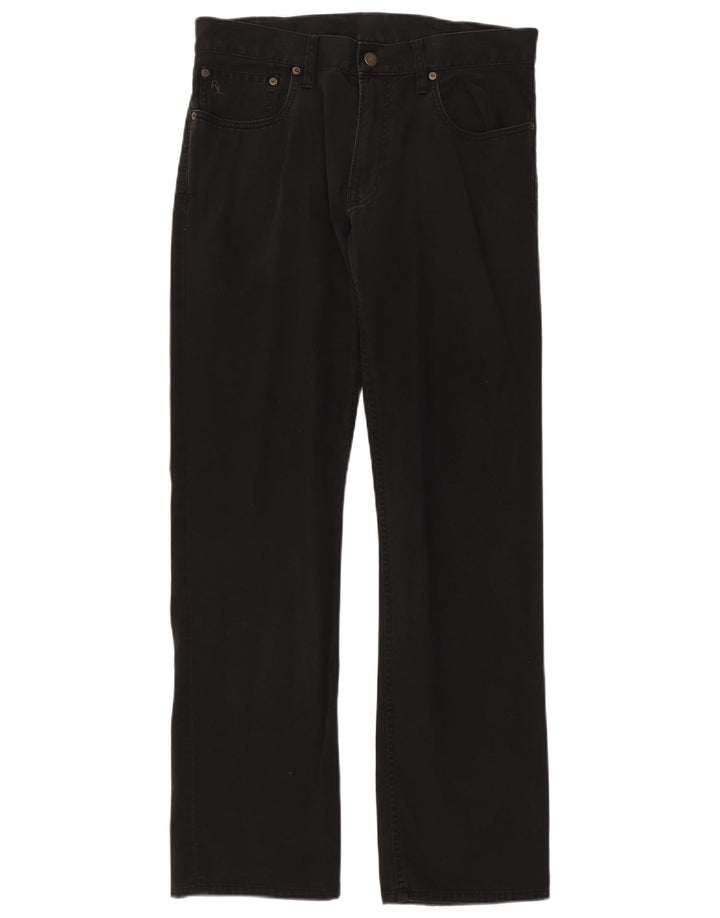 POLO RALPH LAUREN Ανδρικό τζιν ίσιο W32 L32 Μαύρο βαμβακερό