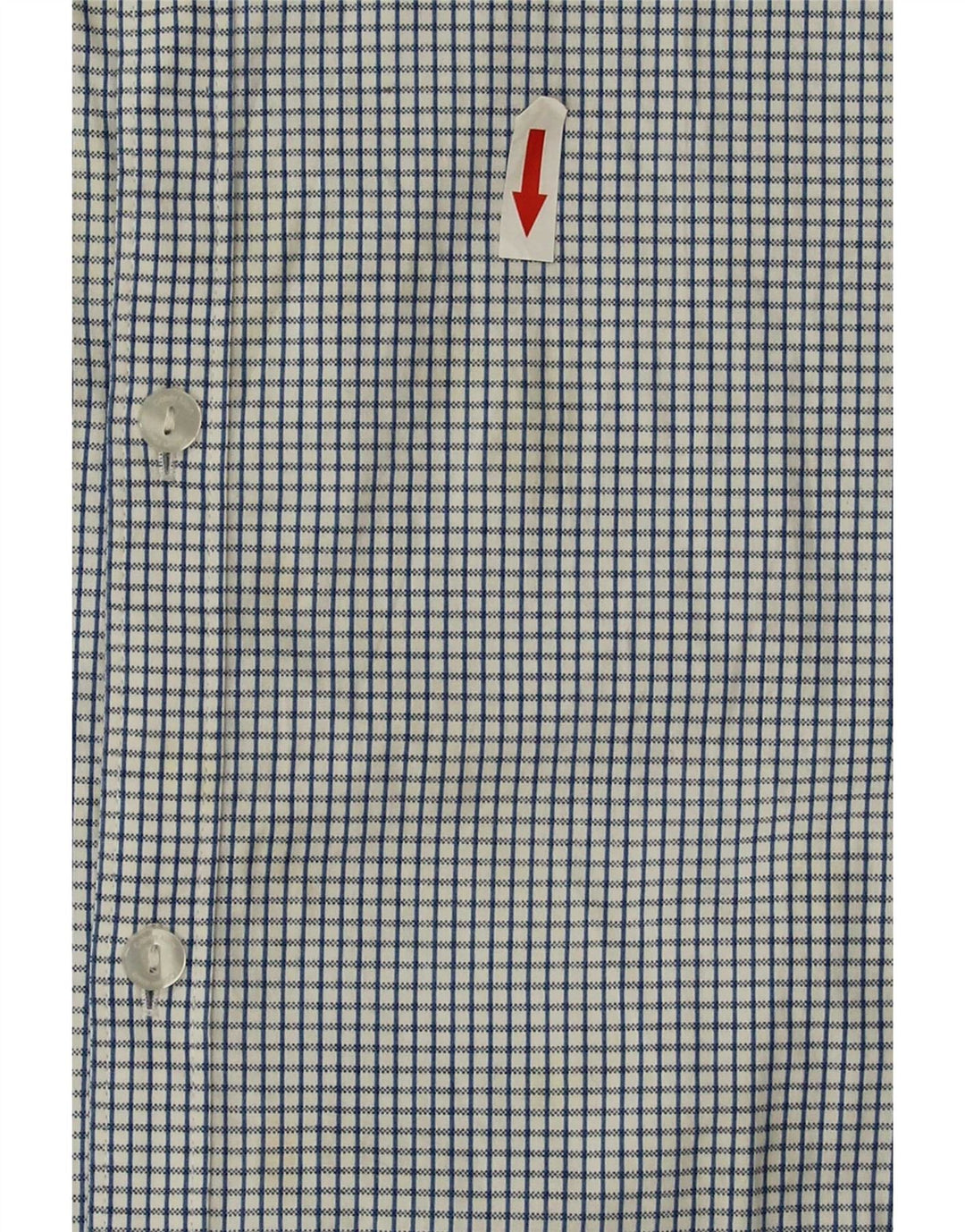 Ανδρικό πουκάμισο Calvin Klein Slim Fit Large Blue Check Cotton