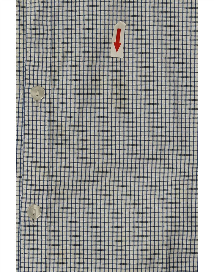 Ανδρικό πουκάμισο Calvin Klein Slim Fit Large Blue Check Cotton
