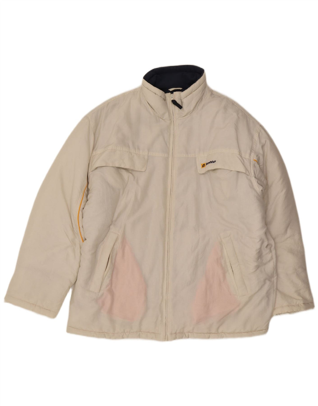 Ανδρικό αντιανεμικό μπουφάν LOTTO IT 52 XL Λευκό