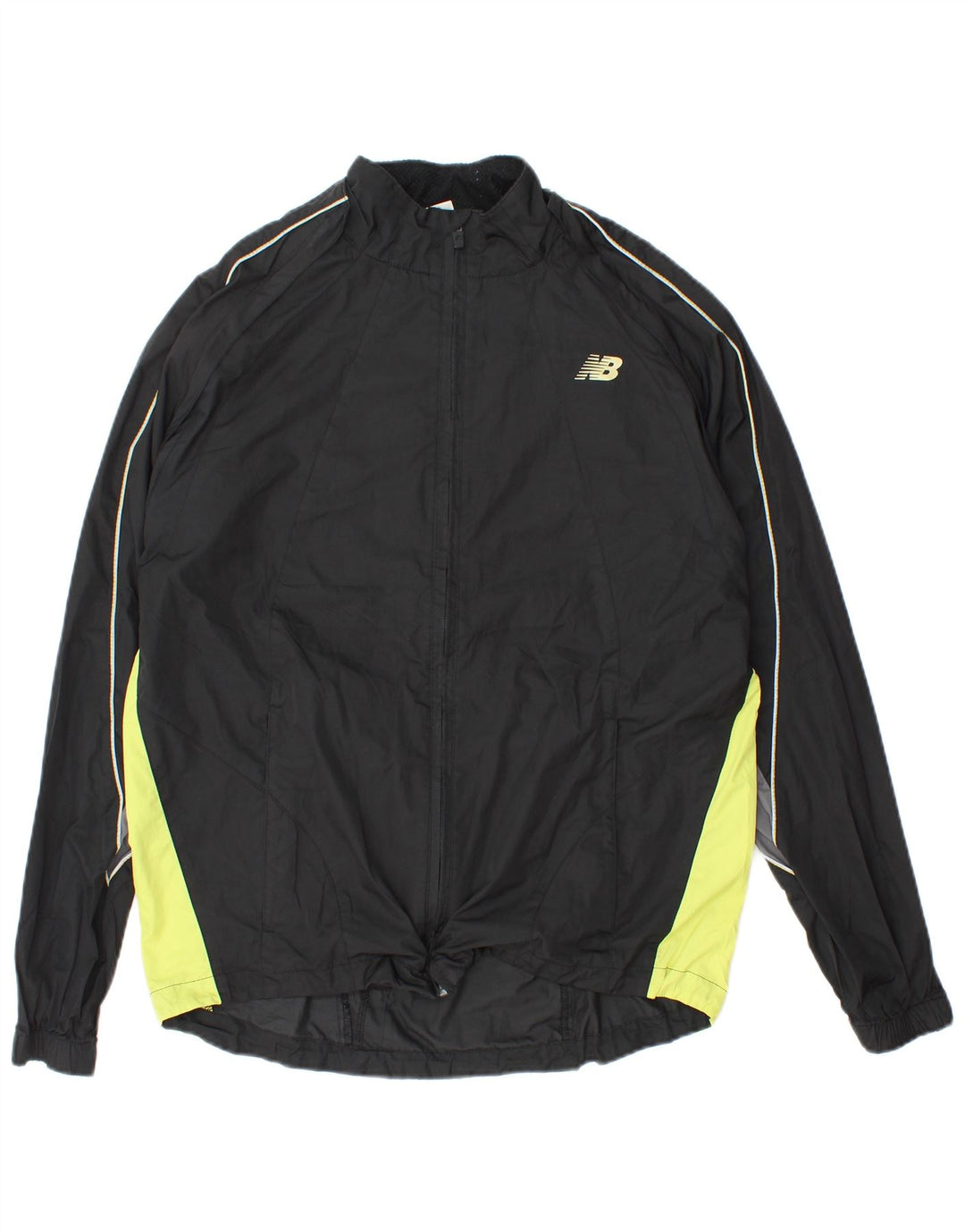 Ανδρική αθλητική φόρμα New Balance Top Jacket Medium Black Colourblock Polyester