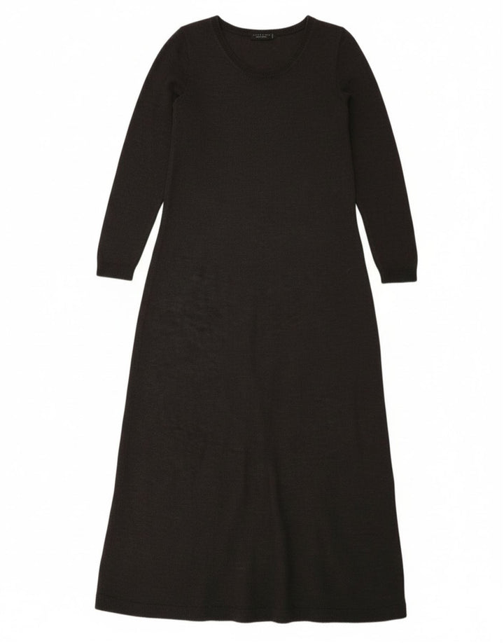 Simona Barbieri Γυναικείο μακρυμάνικο φόρεμα με διπλό σετ UK 10 Small Grey