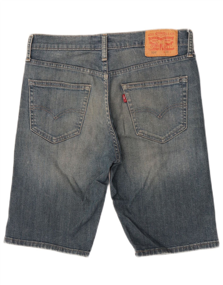 Ανδρικό τζιν σορτς Levi's 508 W30 μεσαίο μπλε βαμβακερό